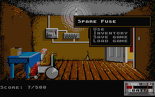 Grandad - Quest for the Holey Vest atari screenshot
